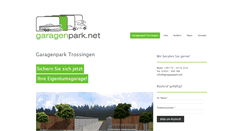 Desktop Screenshot of garagenpark.net