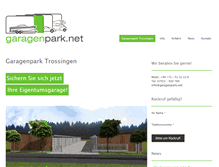 Tablet Screenshot of garagenpark.net